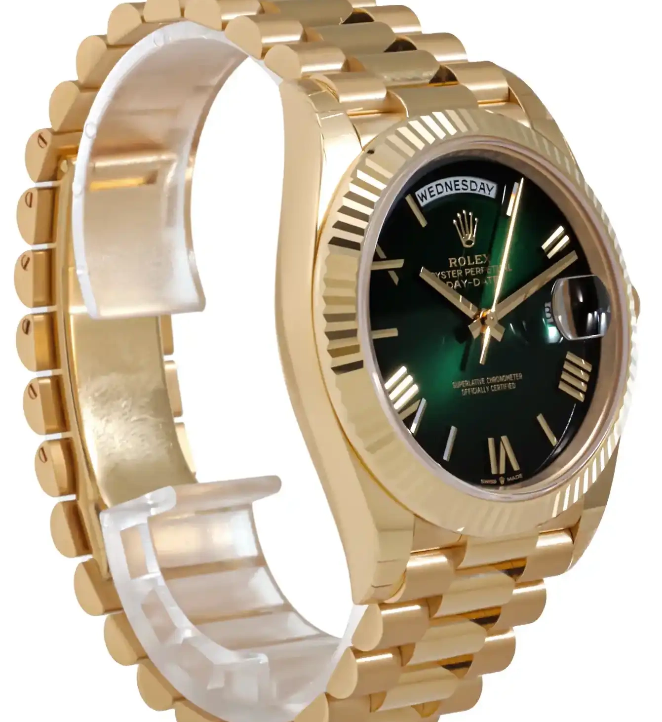 PrestigiousJewellers Yellow 228238 Gold Day-Date Rolex 0617